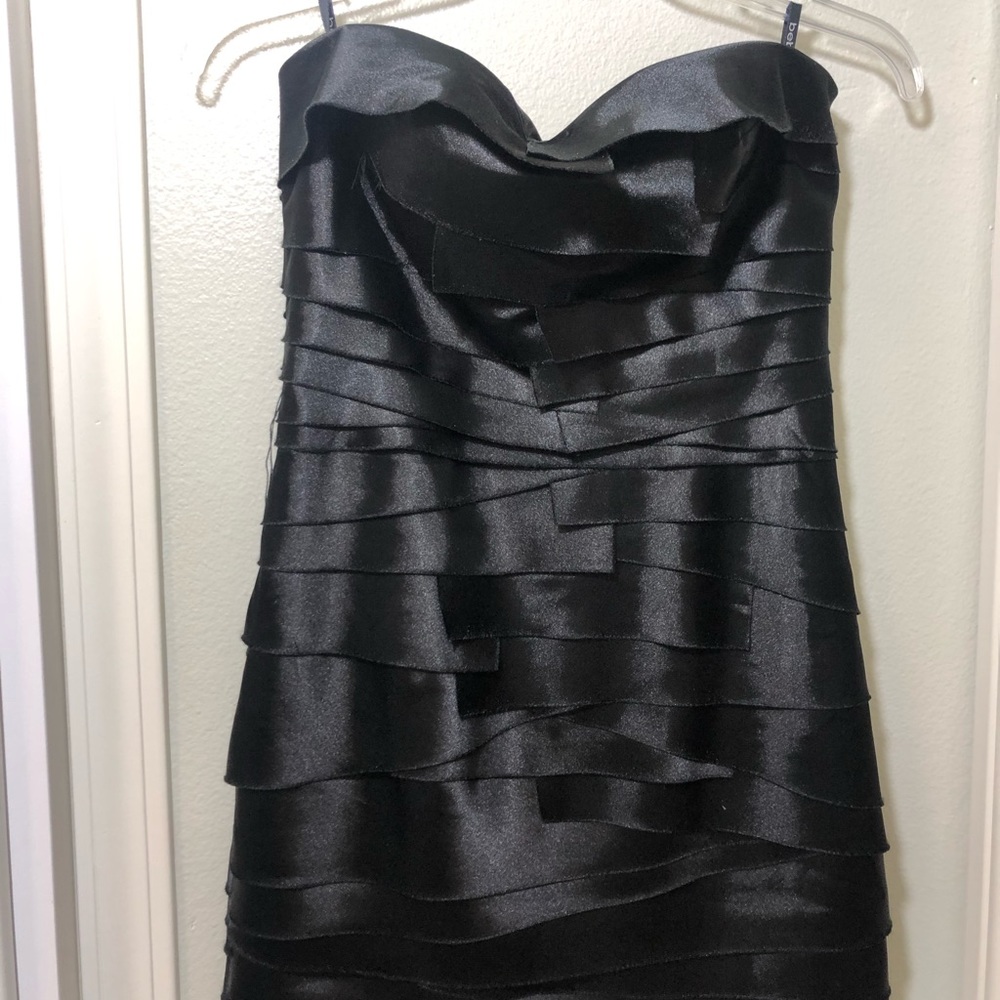 Bebe little black dress with optional belt